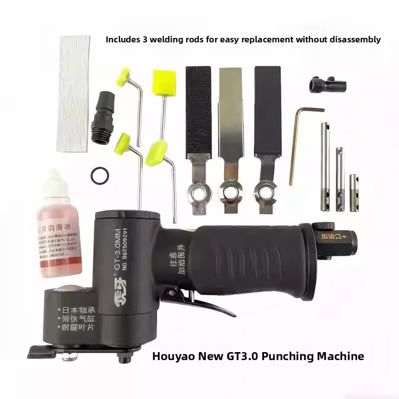 MÁY CHÀ NHÁM KHÍ NÉN HUYA GT-3.0 / GT-1.5